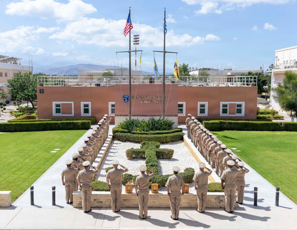 NSA Souda Bay Chief Pinning Ceremony 2025