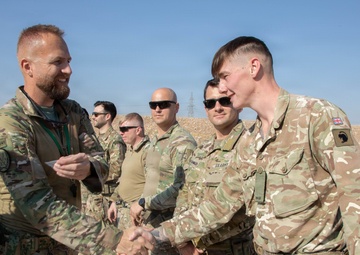 Coalition Forces test their mettle for a Dutch Qualification Badge