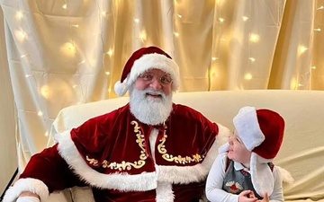 USAG Stuttgart Sensory Santa grants Christmas wish to children with sensory sensitivities