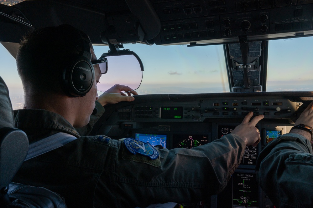 76th AS conduct training flight to maintain airlift readiness