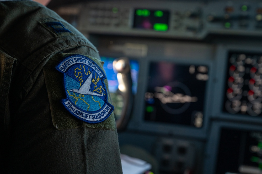 76th AS conduct training flight to maintain airlift readiness