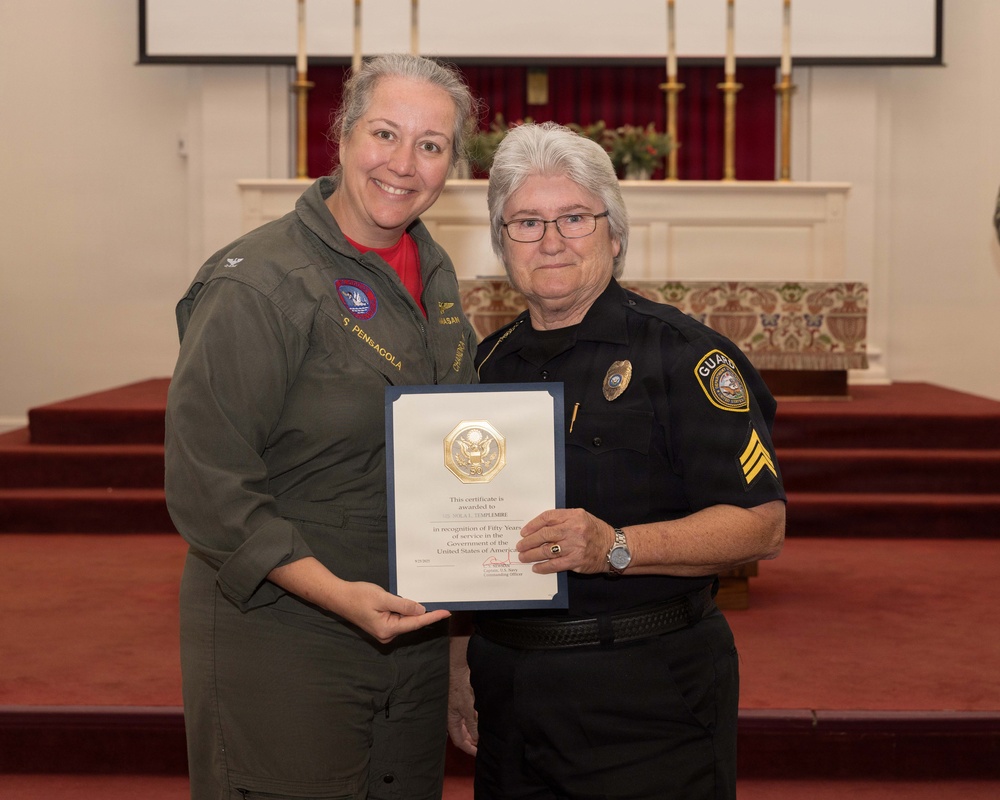 NAS Pensacola Recognizes Civilian Employees