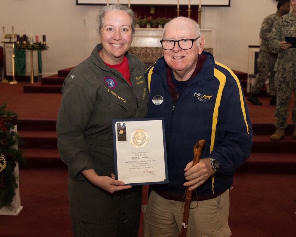 NAS Pensacola Recognizes Civilian Employees