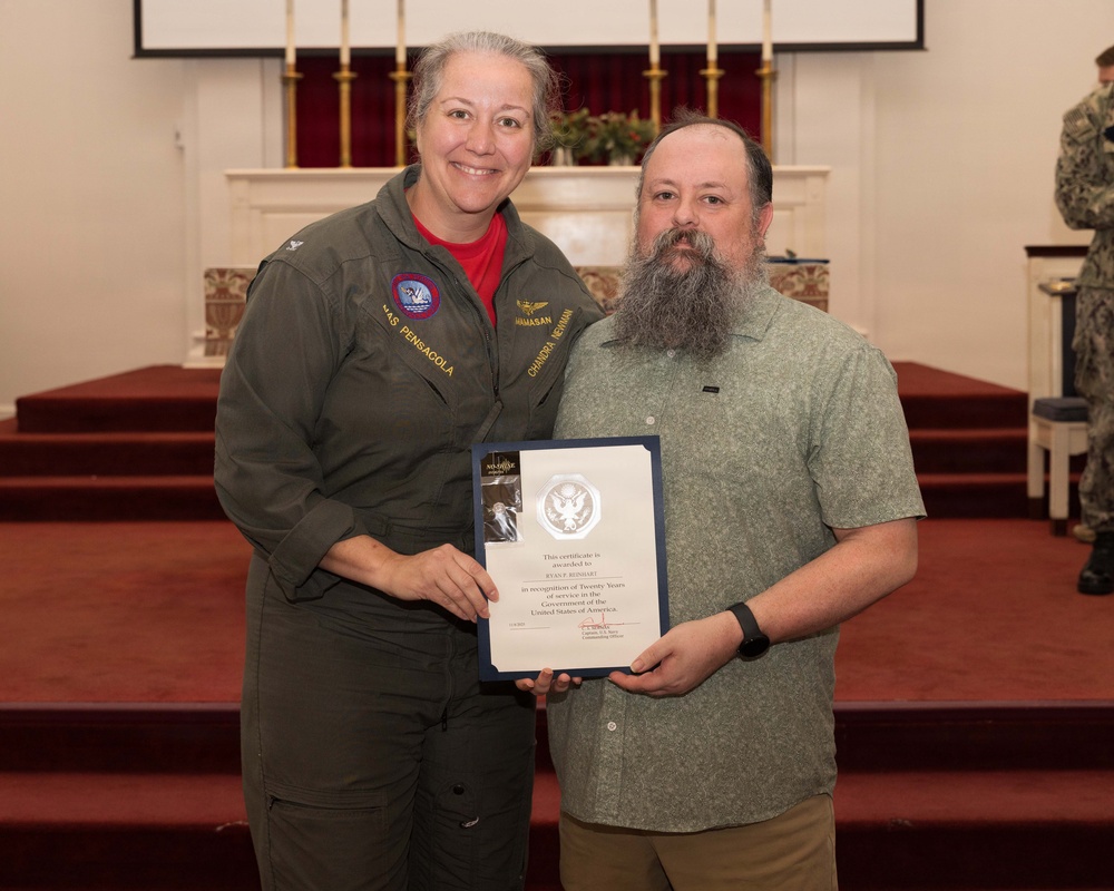NAS Pensacola Recognizes Civilian Employees