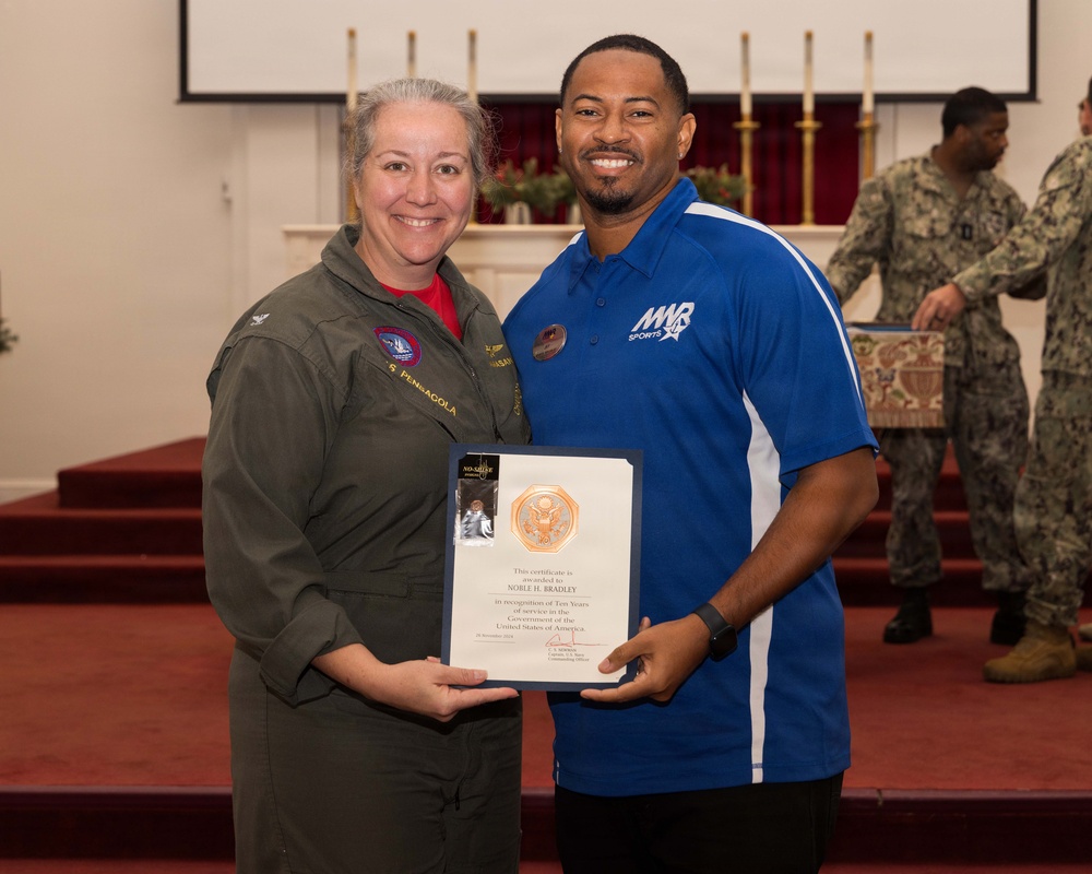 NAS Pensacola Recognizes Civilian Employees