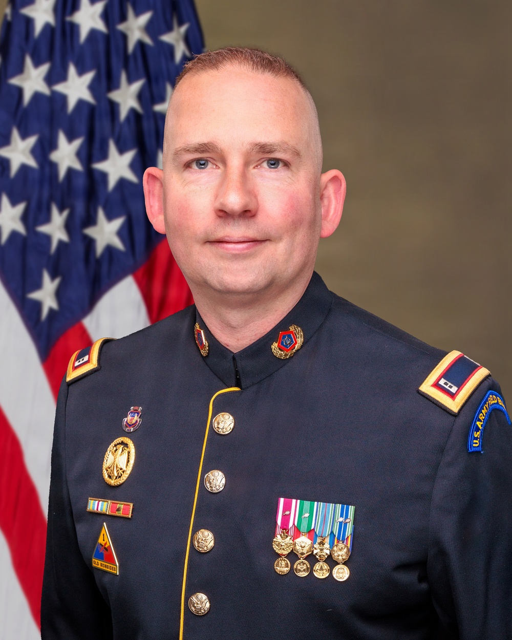 Chief Warrant Officer 2 Brian Dorgan - Bandmaster - U.S. Army Field Band Headshots