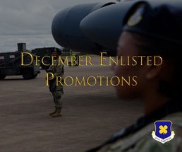 December 2025 Enlisted Promotions
