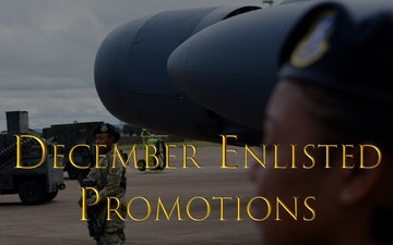 December Enlisted Promotions