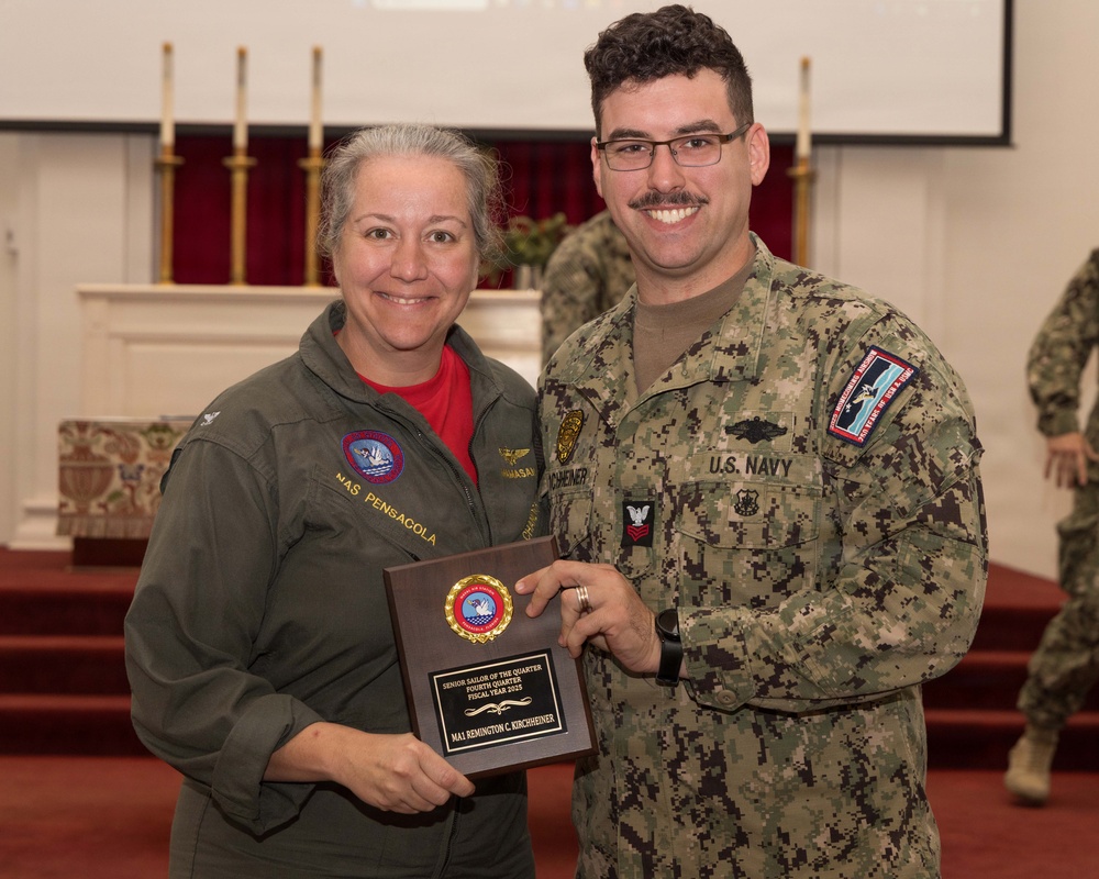 NAS Pensacola Recognizes Sailors of the 4th Quarter, Fiscal Year 2025