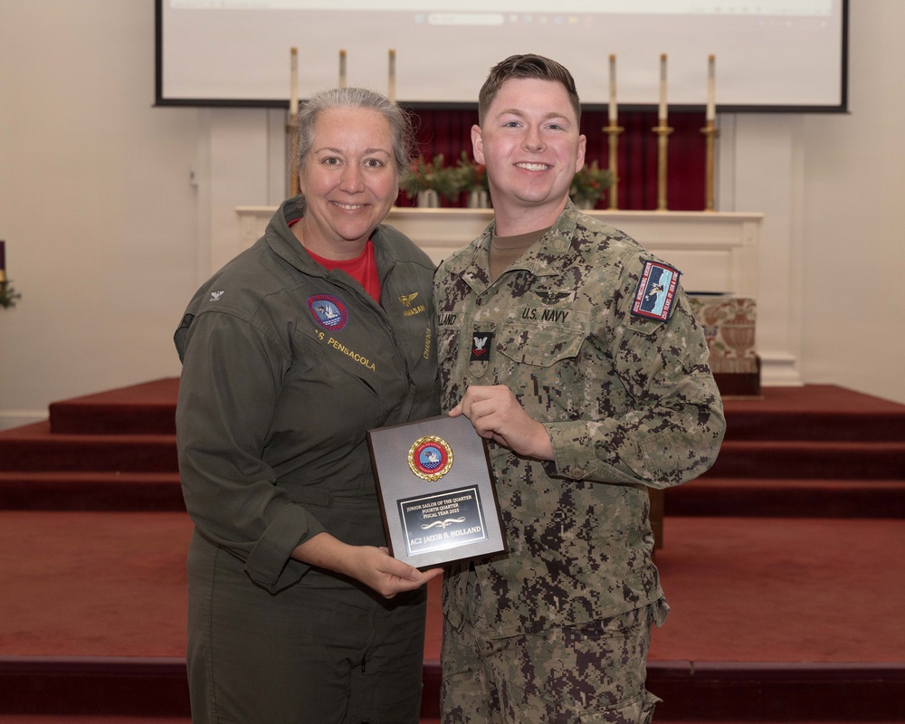 NAS Pensacola Recognizes Sailors of the 4th Quarter, Fiscal Year 2025