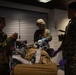U.S. Sailors use battlefield assisted trauma documentation kit for simulated casualty during European deployment