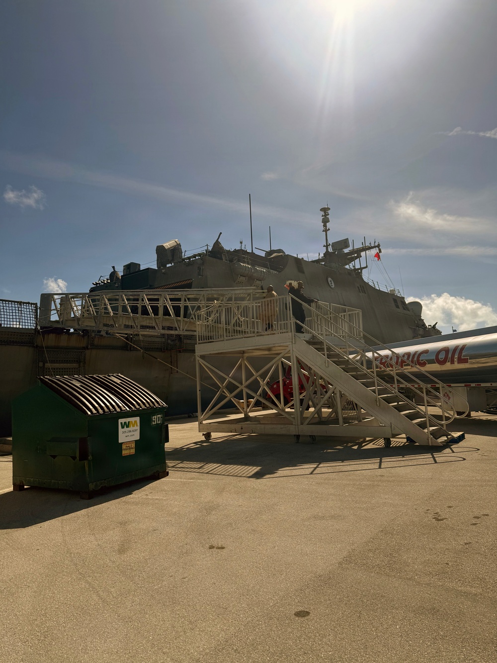 NAVSUP FLC Jacksonville site NAS Key West supports USS Wichita