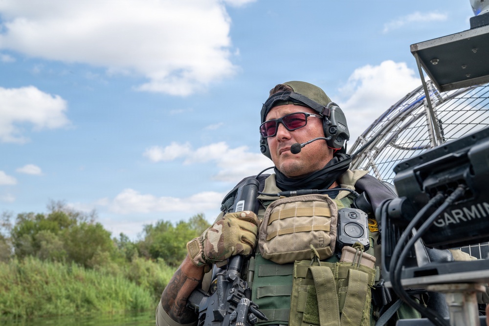 Coast Guard and U.S. Border Patrol work together along the southern border