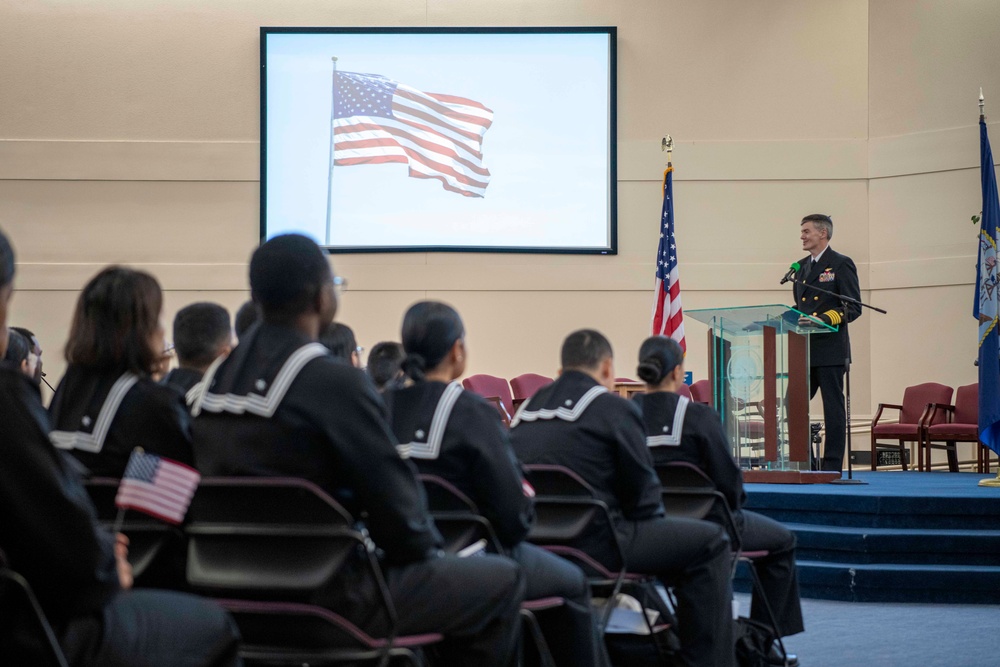 Recruit Training Command Naturalization Ceremony