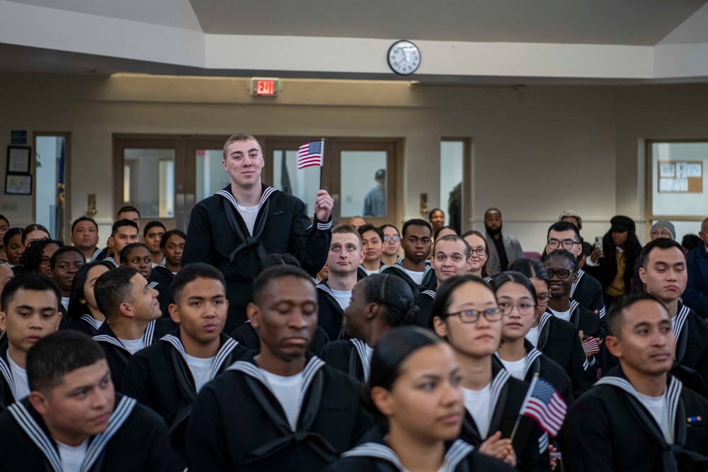 Recruit Training Command Naturalization Ceremony