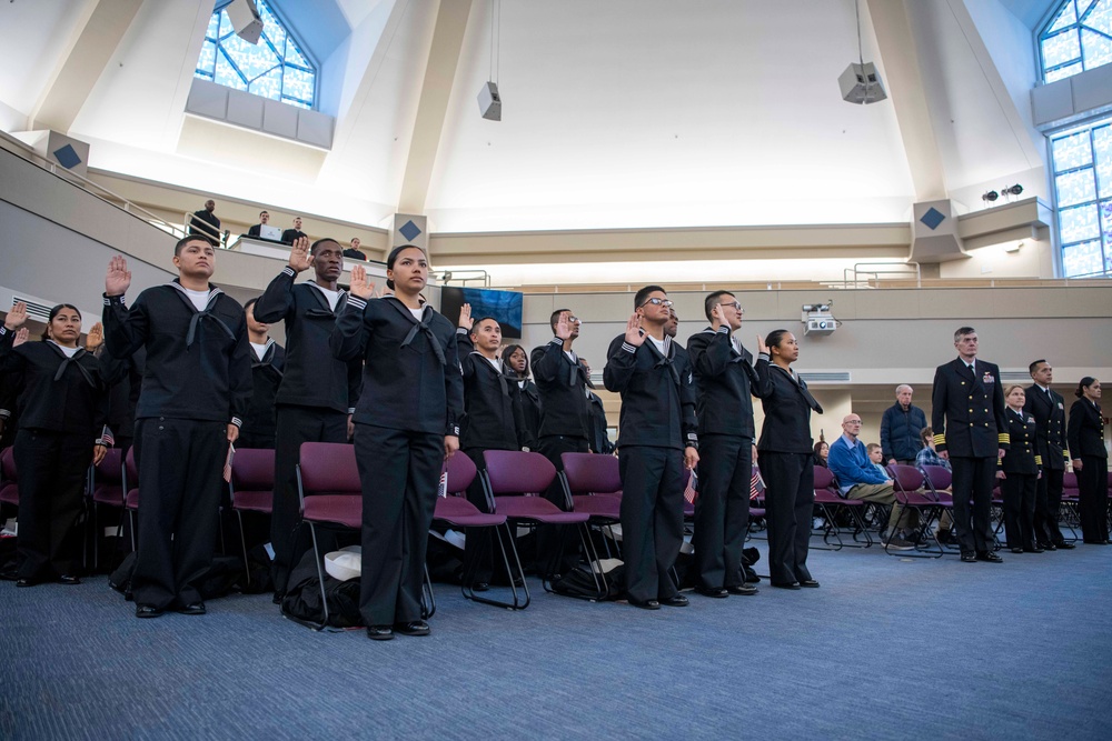 Recruit Training Command Naturalization Ceremony