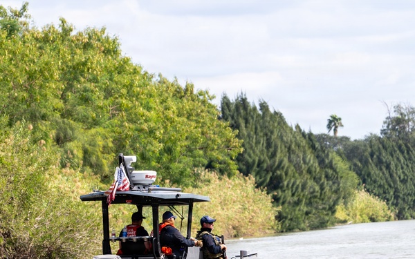Coast Guard operates across 260 miles of the Rio Grande river