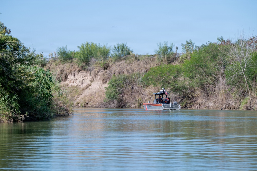 Coast Guard operates across 260 miles of the Rio Grande river