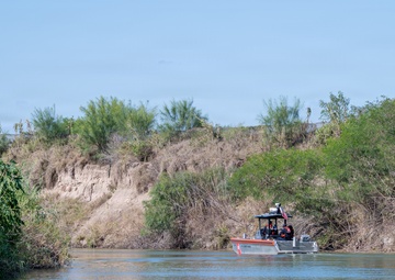 Coast Guard operates across 260 miles of the Rio Grande river