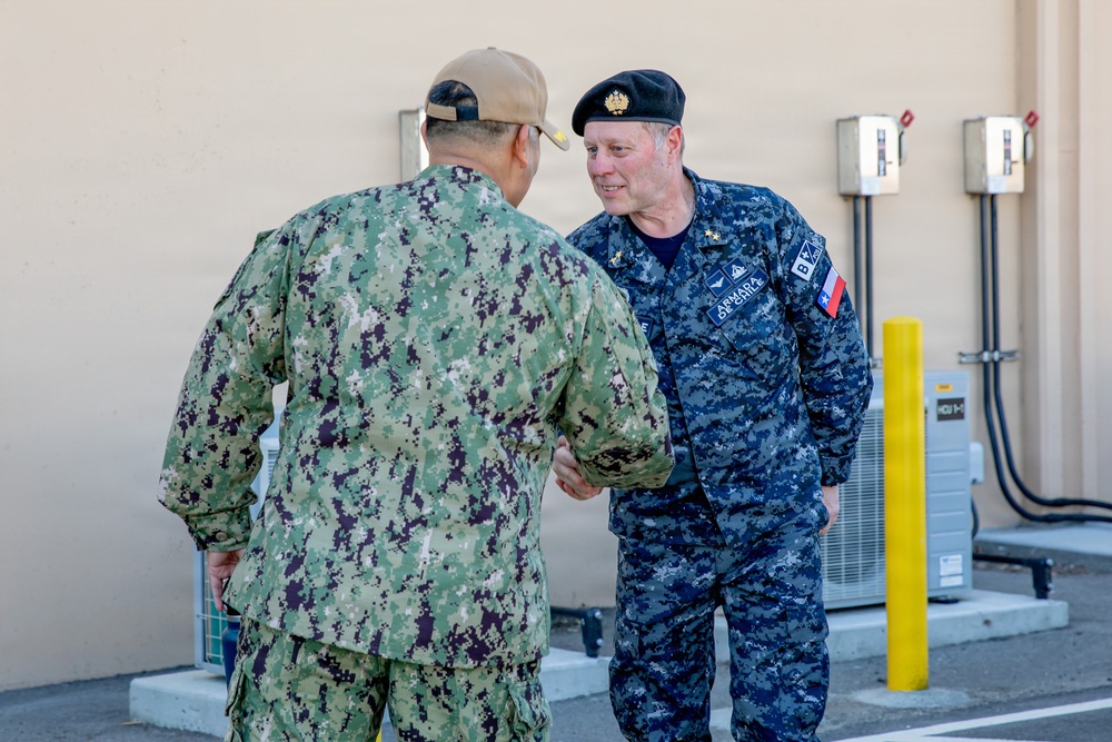 DESI 2025 Undersea Rescue Command Visit