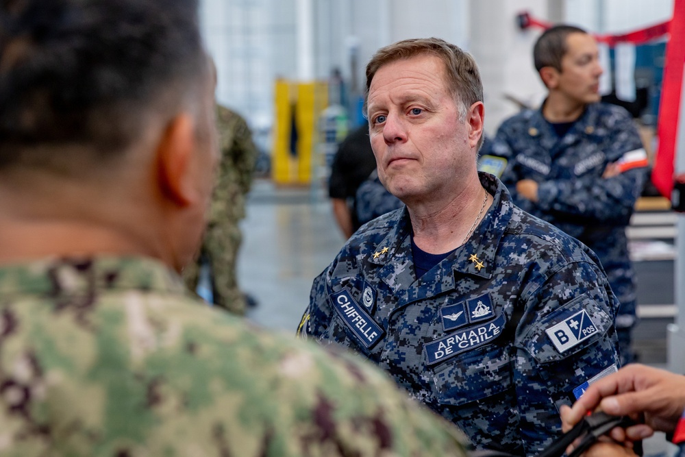 DESI 2025 Undersea Rescue Command Visit