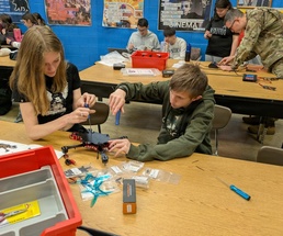 Drone Club Takes Off as JROTC Cadets Build Their First Quadcopters