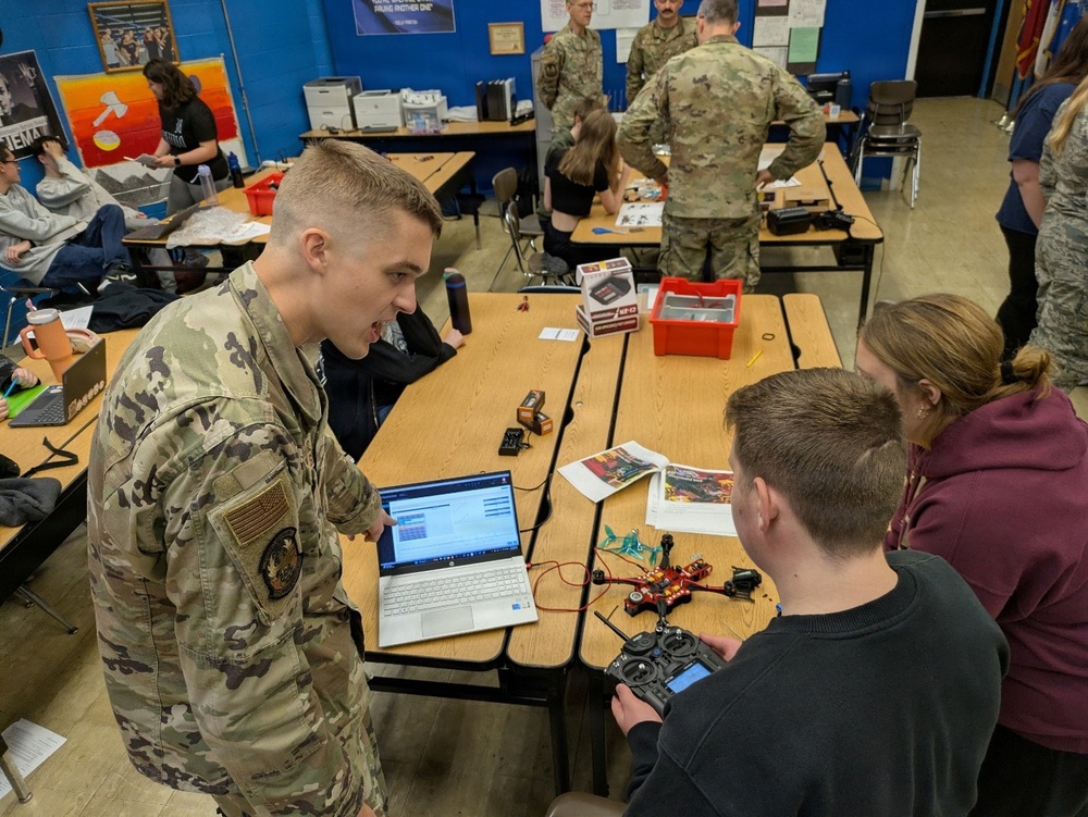 JROTC Cadets Learn Troubleshooting Skills on Racing Drones