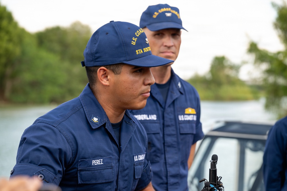 Coast Guard outlines operational efforts in press conference