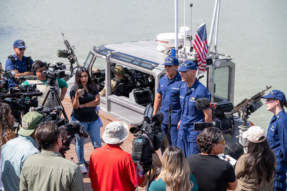 Coast Guard outlines operational efforts in press conference