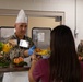 Joint Task Force Southern Guard leadership serves a Thanksgiving meal to service members