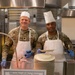 Joint Task Force Southern Guard leadership serves a Thanksgiving meal to service members
