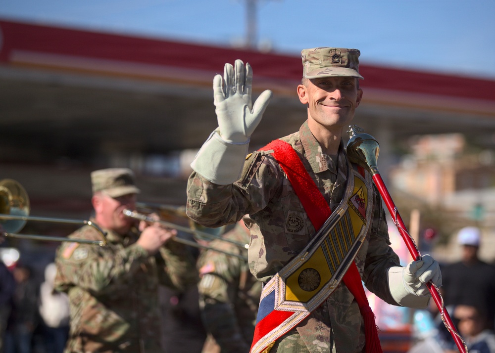 Fort Bliss Soldiers, heavy metal help kick off holiday season in the Sun City
