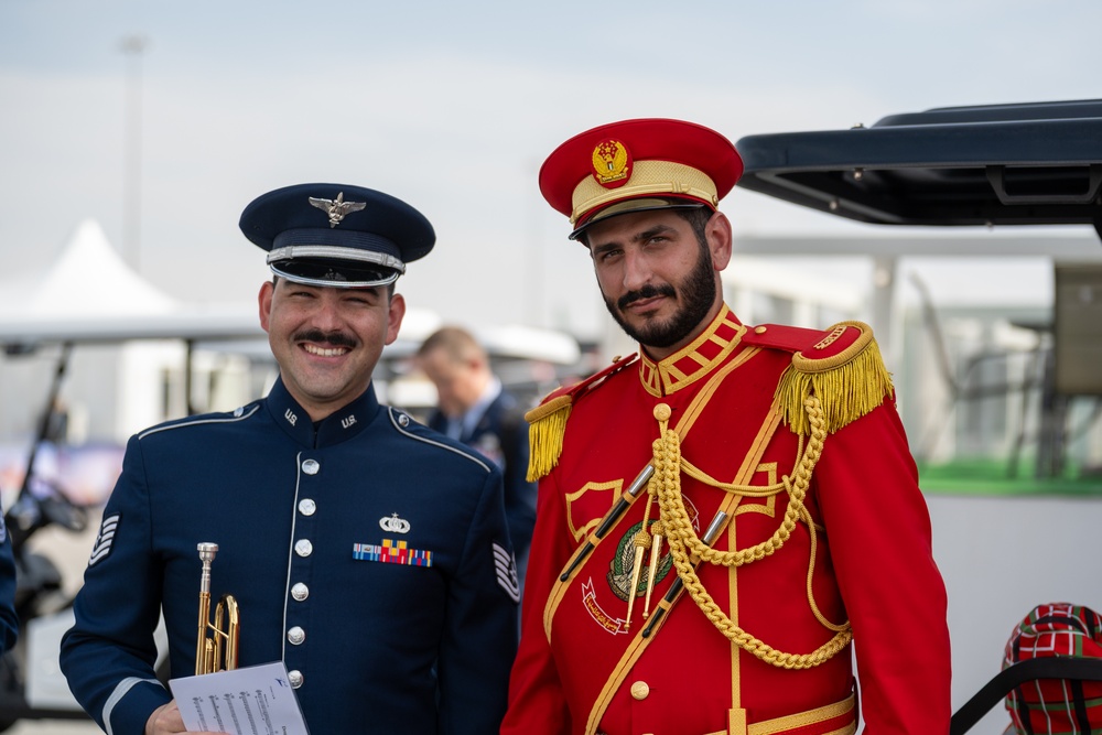 Music ‘builds bridges’ at Dubai Airshow 2025