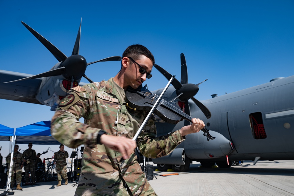 Music ‘builds bridges’ at Dubai Airshow 2025