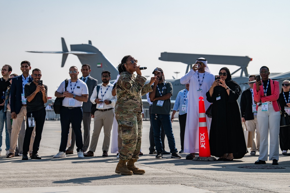 Music ‘builds bridges’ at Dubai Airshow 2025