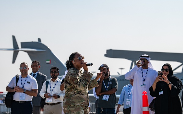 Music ‘builds bridges’ at Dubai Airshow 2025