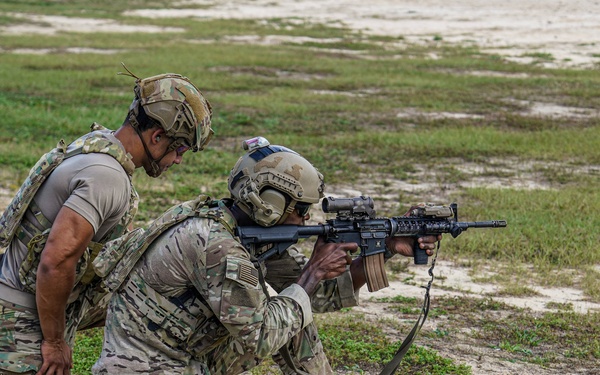 Eyes on Target at the Annual Civil Affairs 'Come and Take It' Combat Readiness Competition