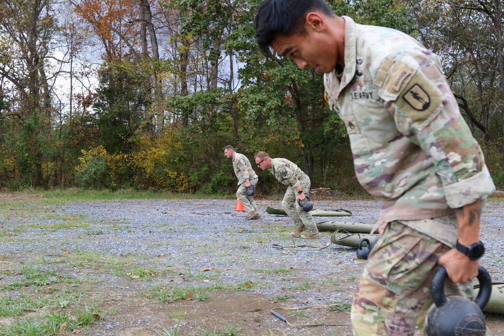 Soldiers selected for international best squad competition