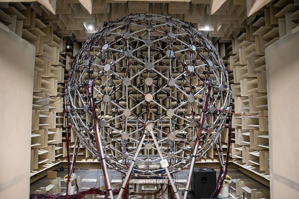 AFRL facility enhances sound localization research for military applications