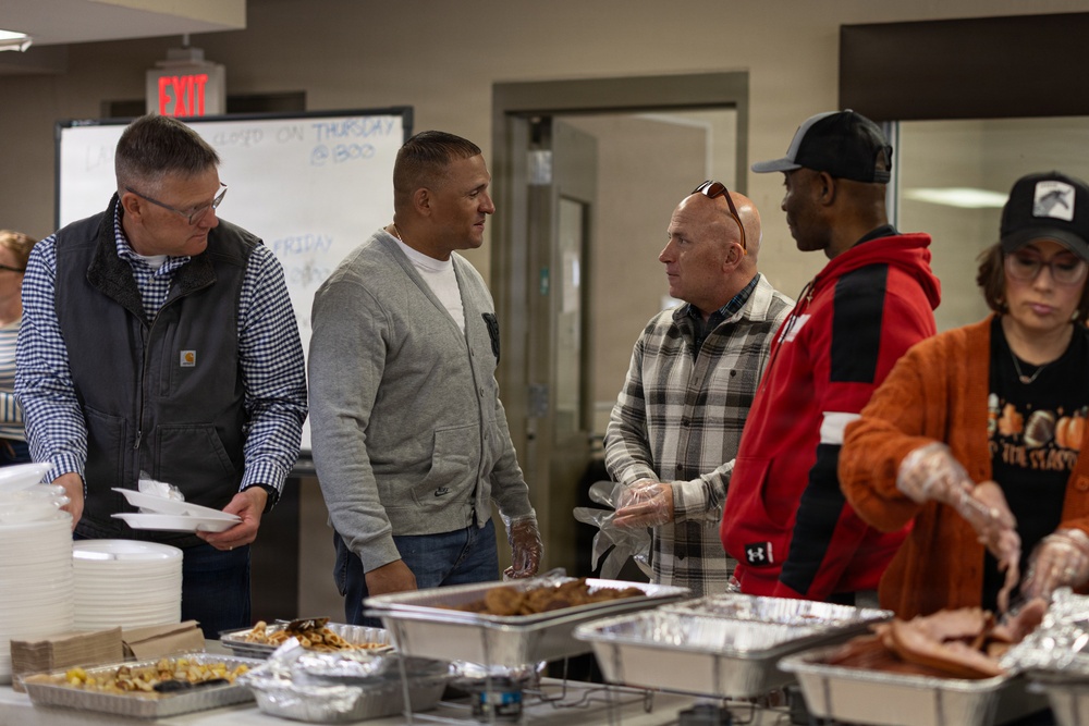 2nd Marine Division Barracks Thanksgiving Brunch