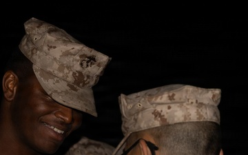 Delta Company Eagle, Globe and Anchor Ceremony