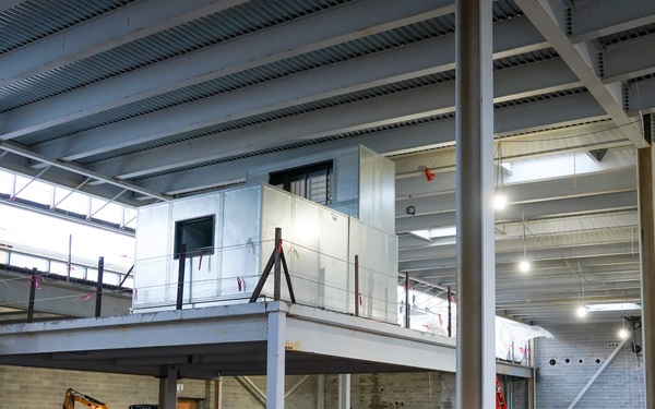 Construction continues on the Louisville Medical Center Nov. 26, 2025