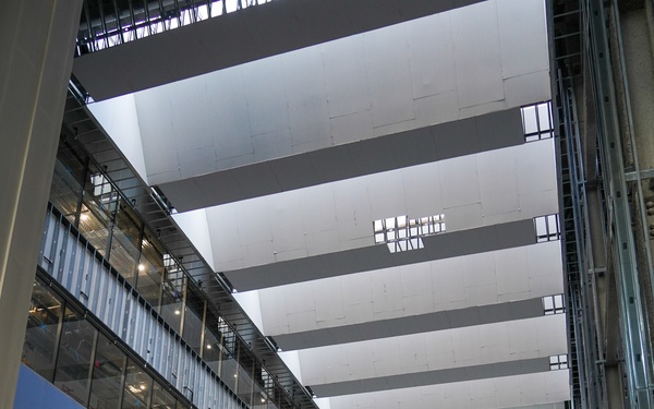 Construction continues on the Louisville Medical Center Nov. 26, 2025