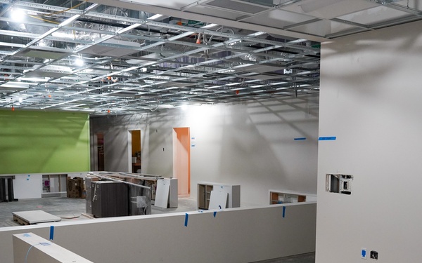 Construction continues on the Louisville Medical Center Nov. 26, 2025