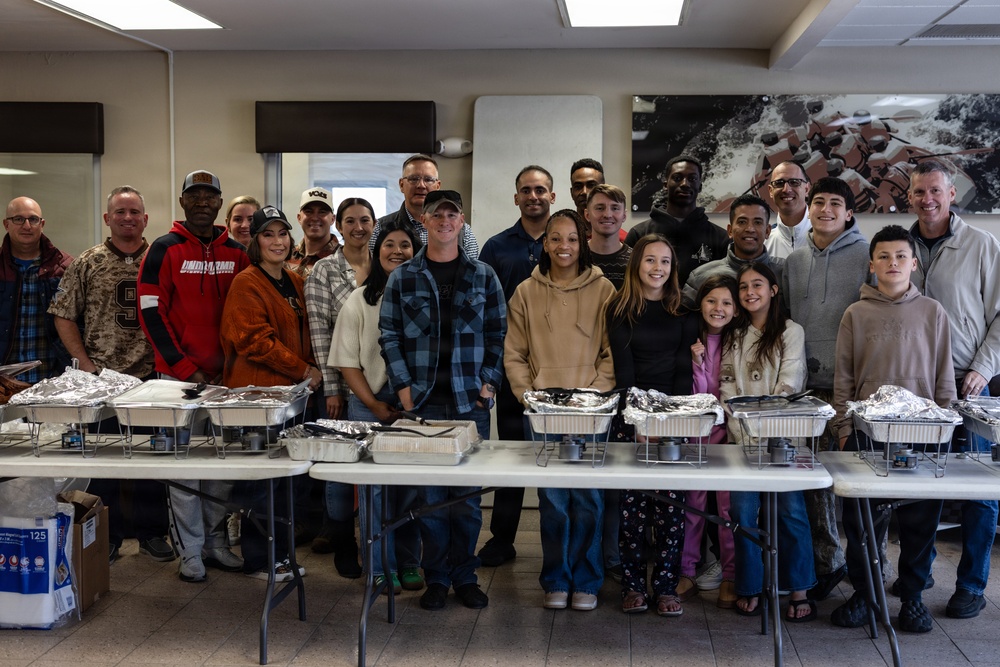 2nd Marine Division Barracks Thanksgiving Brunch