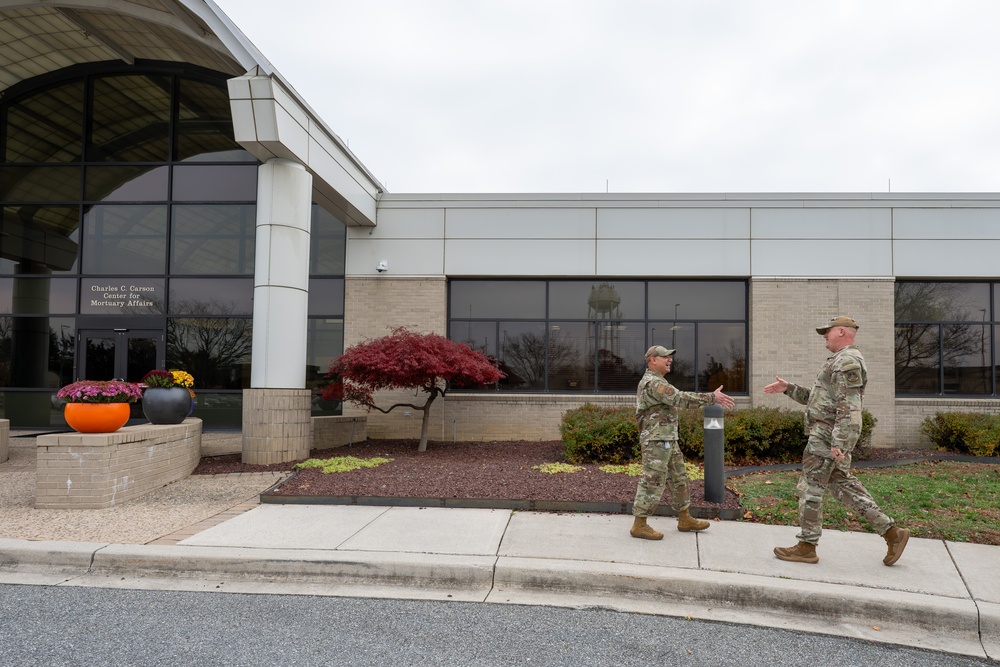 AFCENT Chaplain Visits AFMAO