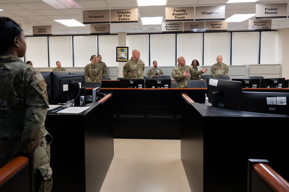 AFCENT Chaplain Visits AFMAO