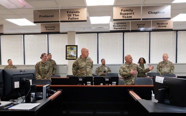 AFCENT Chaplain Visits AFMAO