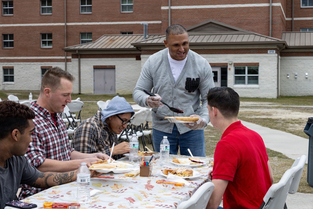 2nd Marine Division Barracks Thanksgiving Brunch