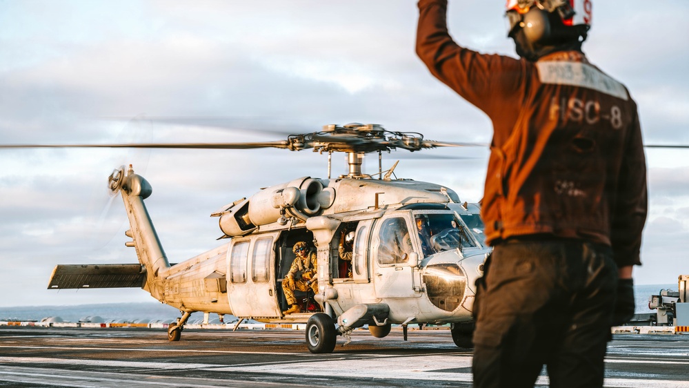 USS Theodore Roosevelt Flight Operations